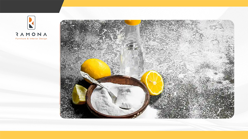 پاک‌کننده‌های طبیعی برای میز استیل 